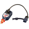 DUAL OUTPUT USBA & USBC CHARGER PLUG IN STRAIGHT DIN