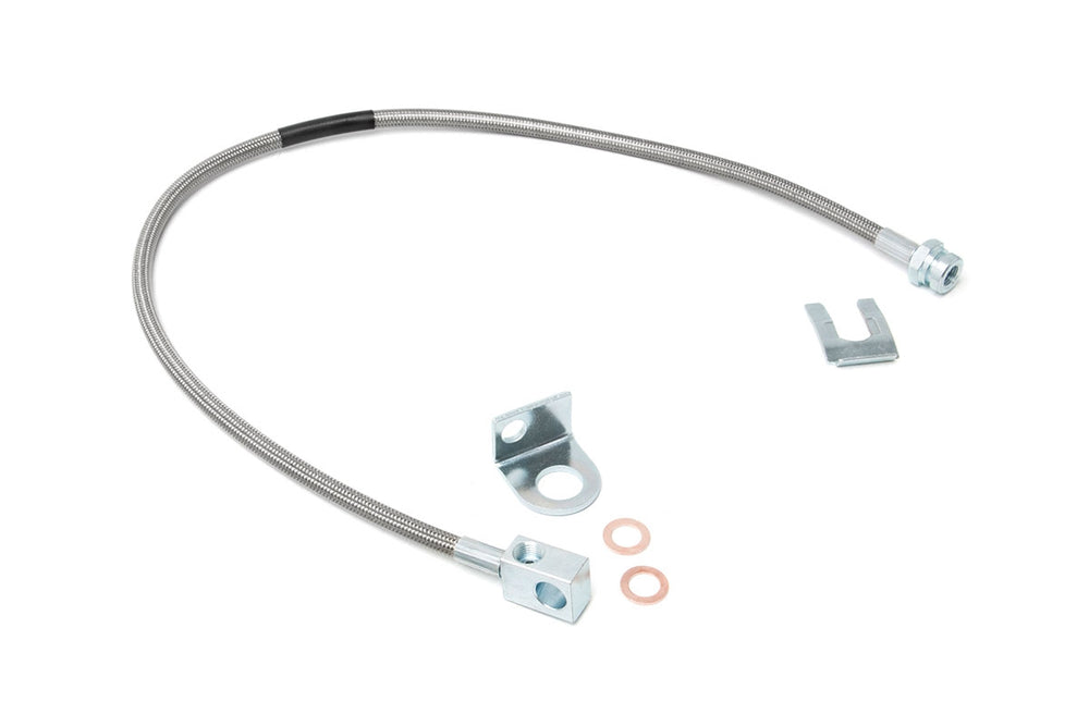 ~(1 lbs. 13X4X3)~ Jeep Rear Stainless Steel Brake Line 4-6in (TJ/YJ/XJ)