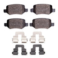 R1 01-11 Mercedes-Benz B200 Rear Semi Met Pads & Hardware Kit