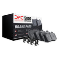 DFC 88-93 Pontiac Fiero Rear/Front 5000 Advanced Semi Metallic Brake Pads