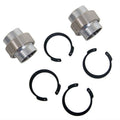 QA1 SIB-T Series Bearing - 5/8in Bore - Heat Treated Chrome Plated Stainless Steel w/PTFE