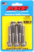 ARP M10 x 1.50 x 50mm 12pt Stainless Steel Bolts (Set of 5)