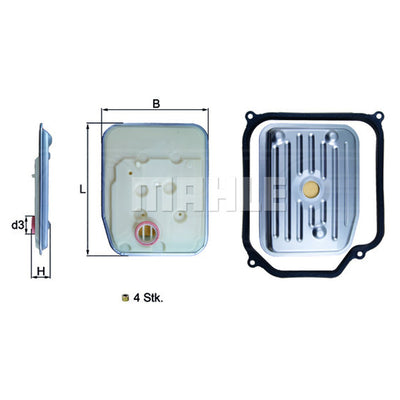 MAHLE OIL FILTER