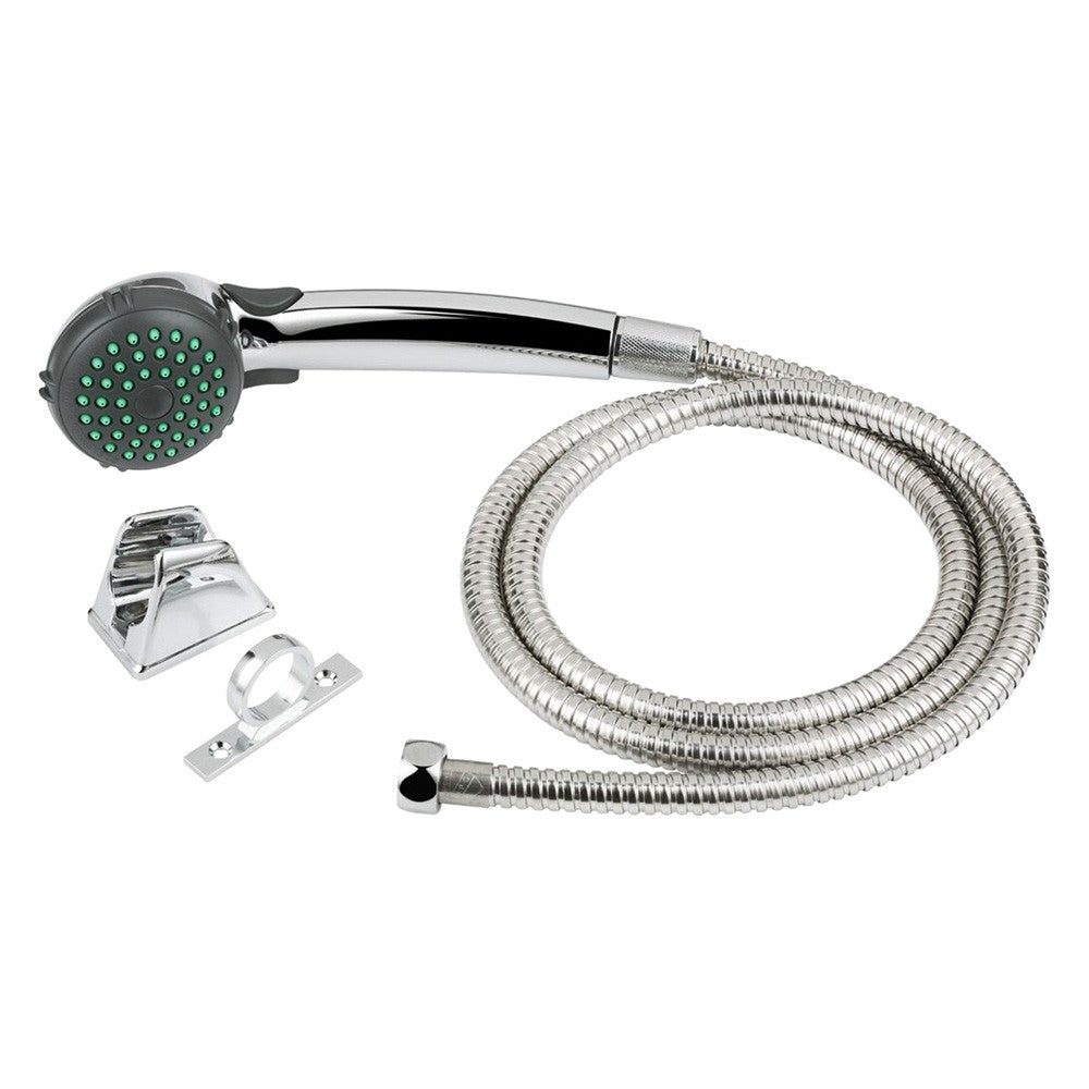 RV SINGLE FUNCTION SHOWER WAND & HOSE KIT CHROME POLISHED