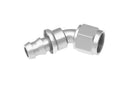 16 AN 45 DEGREE PUSH LOCK HOSE ENDCLEAR
