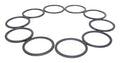 Differential Carrier Shim Kit for 2007-2018 Jeep JK Wrangler w/ D44, F or R Crown Automotive