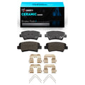 R1 11-25 Dodge Attitude (Mexico) Rear Ceramic Brake Pads & Hardware Kit