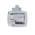KEY-ALIKE ENTRY DOOR LOCK CHROME