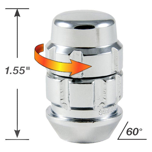 GORILLA X2 WHEEL LOCK 5PACK 1/2IN THREAD