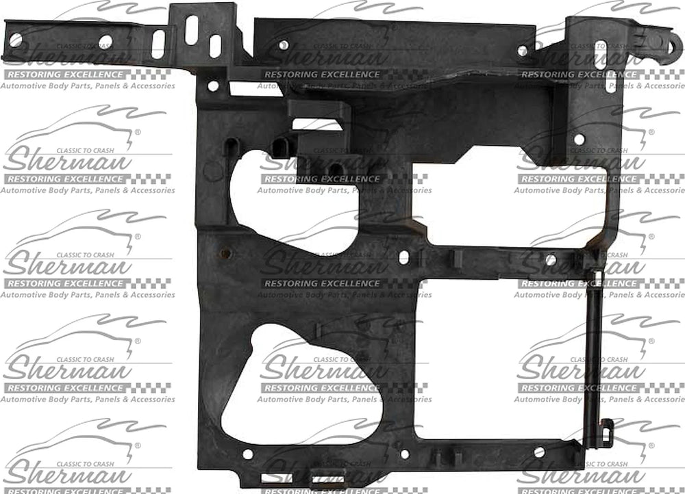 LH HEADLAMP SUPPORT SILVERADO 9902; TAHOE/YUKON/DENALI/YUKON XL/SUBURBAN 0006; SIERRA 9907