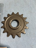 Renthal 00-15 KTM 250 EXC/XC/XC-F/380-530 EXC/06-08 Husa FE650 Frt Grvd Sprocket - 520-15P Teeth
