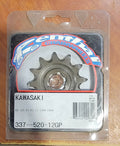 Renthal 92-02 Kawasaki KX 125 Front Grooved Sprocket - 520-12P Teeth