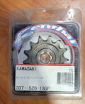 Renthal 96-97/03-08 Kawasaki KX 125 Front Grooved Sprocket - 520-13P Teeth