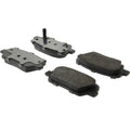 Centric Premium Ceramic Brake Pads w/Shims - Rear