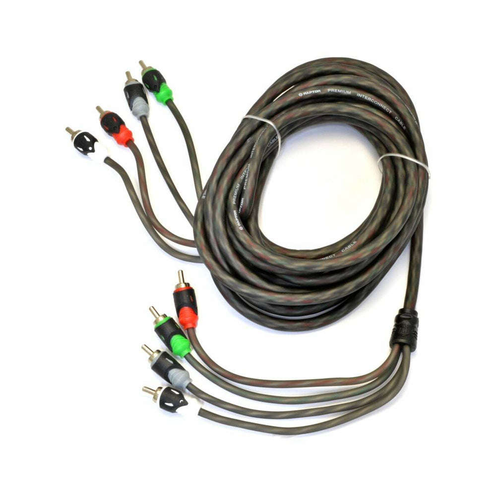 RCA 4-CHANNEL AUDIO CABLE - PRO SERIES 17 FEET