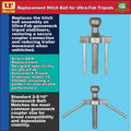 BALL GOOSENECK FOR TRIPOD