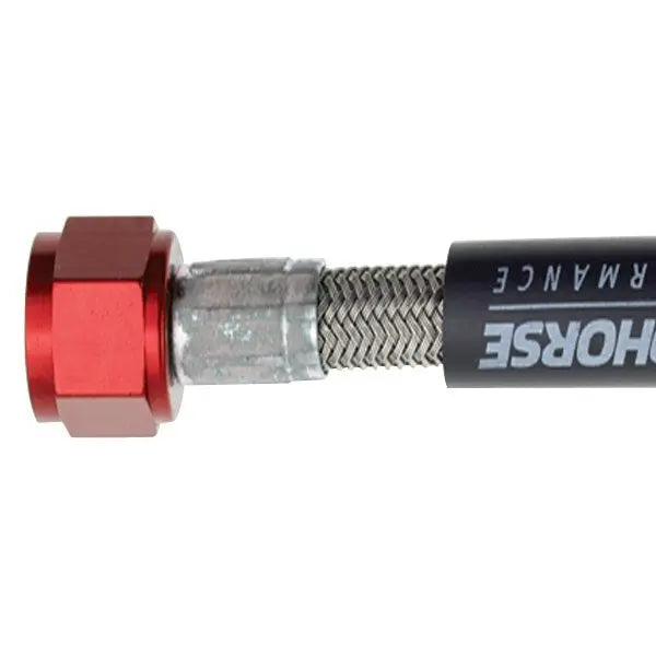 04 2 FEET NITROUS AND FUEL LINE RED