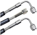 STRAIGHT 3 TO 90 DEGREE 3 27IN PRE ASSEMBLED BRAKE LINE