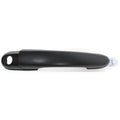 RH FT DOOR HANDLE OUTER W/O KEYLESS ENTRY; BLACK; TUCSON 0509