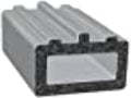 EPDM SPONGE D RIB SEAL W/PSA 50FT