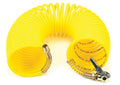 35 FT. COIL HOSE WITH 1/4IN M SWIVEL WITH CLOSE ENDED CLIPON CHUCK