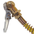 35 FT. COIL HOSE WITH 1/4IN M SWIVEL WITH CLOSE ENDED CLIPON CHUCK