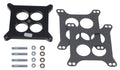 1/2 IN. HOLLEY 4BBL SQUARE BORE PLASTIC PHENOLIC SWIRLTORQUE SPACER195964 PONTIAC ENGINES