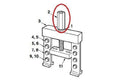 NUT FORCING SCREW