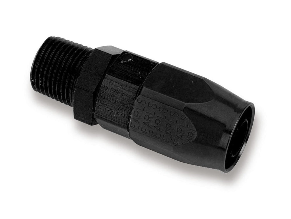 BLACK ST. 3/8" NPT TO -6 HOSE