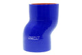HPS Performance 2.75 ID 3 Long High Temp 4-ply Reinforced Silicone Offset Coupler Hose Black (70mm ID 76mm Length)