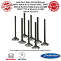Supertech Subaru EZ30 H6 (1st Gen) Black Nitride Exhaust Valve - Single