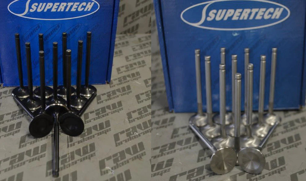 Supertech Subaru EZ30 H6 (1st Gen) Black Nitride Exhaust Valve - Single