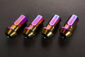 Buddy Club Lug Nut 12mm x1.25mm Titanium color (Inconel 625) 4pcs