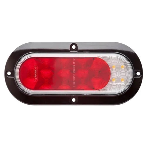 LED S/T/T/BU COMBO CLEAR LENS; 6'
