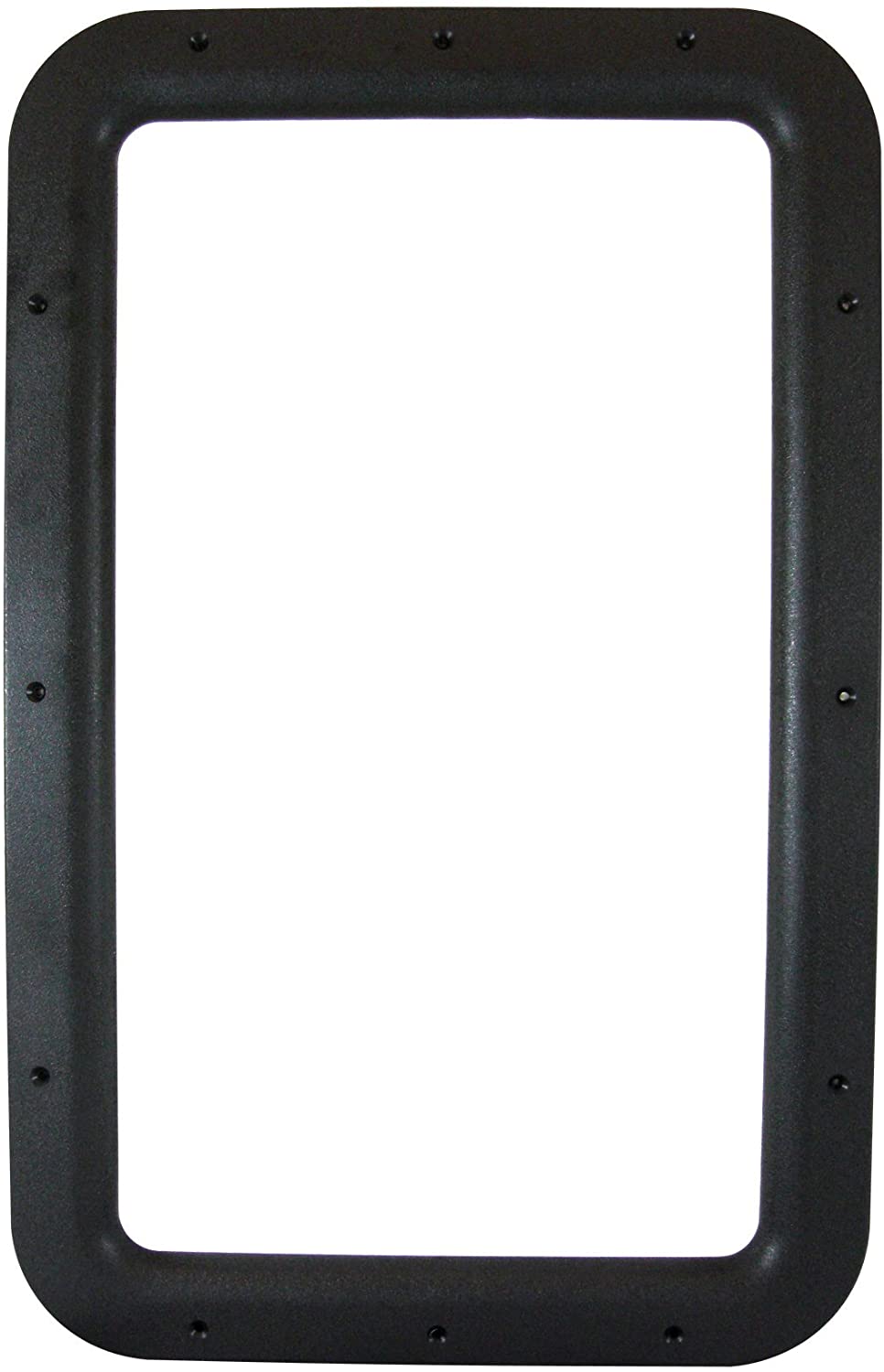 RV DELUXE ENTRY DOOR WINDOW FRAME WHITE