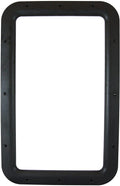 RV DELUXE ENTRY DOOR WINDOW FRAME WHITE