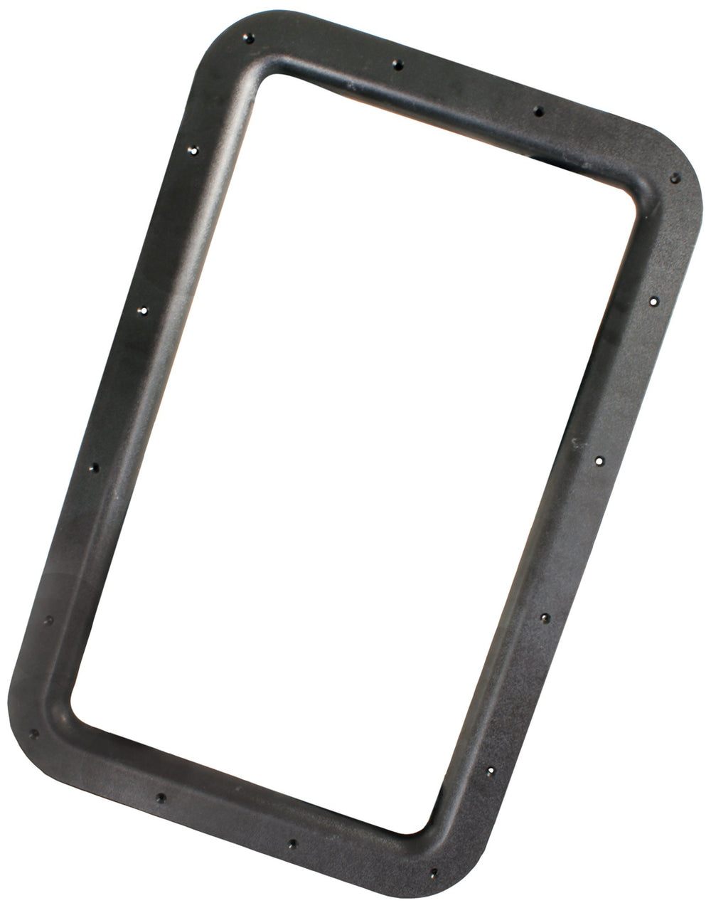 RV DELUXE ENTRY DOOR WINDOW FRAME BLACK