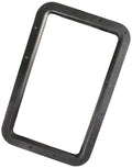 RV DELUXE ENTRY DOOR WINDOW FRAME BLACK