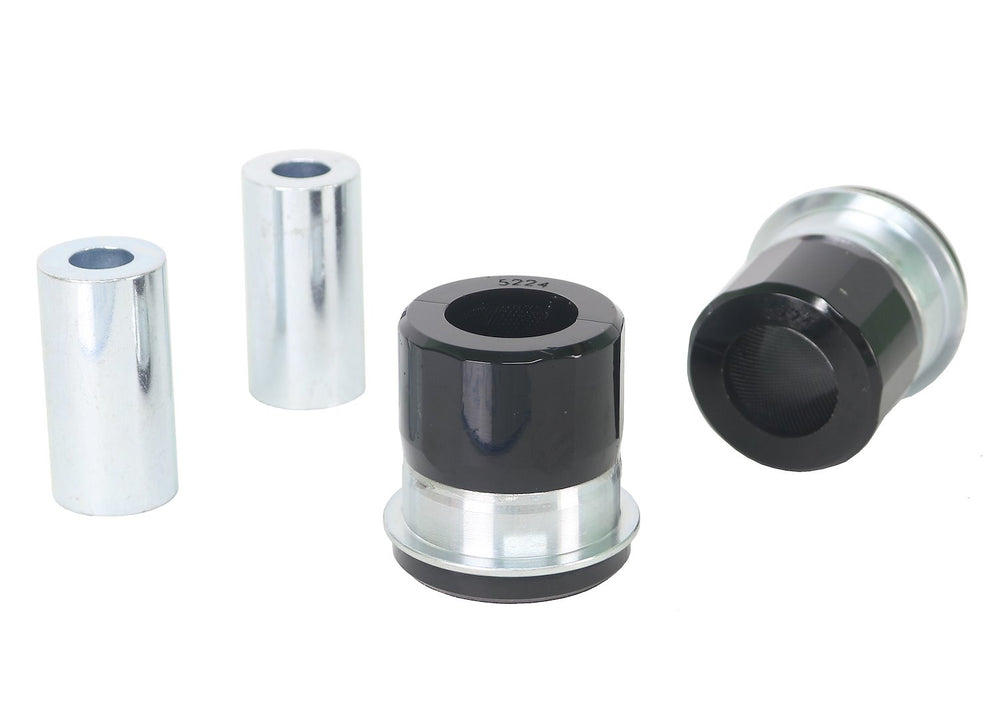 Control arm - lower inner rear bushing 2 Bushings 2 Tubes Grease