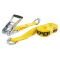 27FT X 2IN RATCHET TIEDOWN J HOOKS 3333 LBS. WLL (10000 LBS. BREAK STRENGTH)