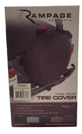 Universal Large Vinyl Spare Tire Cover, 30-32 Inch Tire, Black Rampage