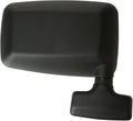 Door Mirror Right Black fits the Passenger side of 87-95 Wrangler YJ