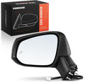 Door Mirror Left Includes Arm And Bracket Black Round 1941-1945 Mb / Gpw 1946-1949 CJ2A 1949-1953 CJ3A 1953-1964 CJ3B 1950-1952 OMIX