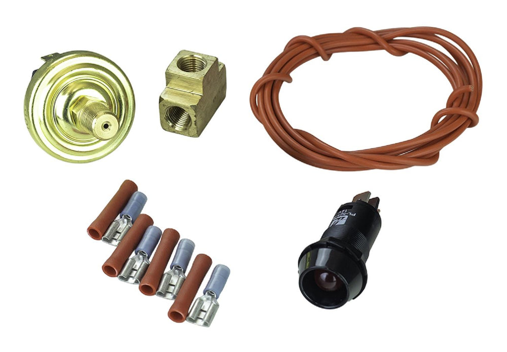 Moroso Adjustable 0-10 PSI LED Oil Pressure Warning Light Kit