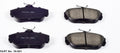 Power Stop 93-02 Ford Taurus Front Z16 Evolution Ceramic Brake Pads