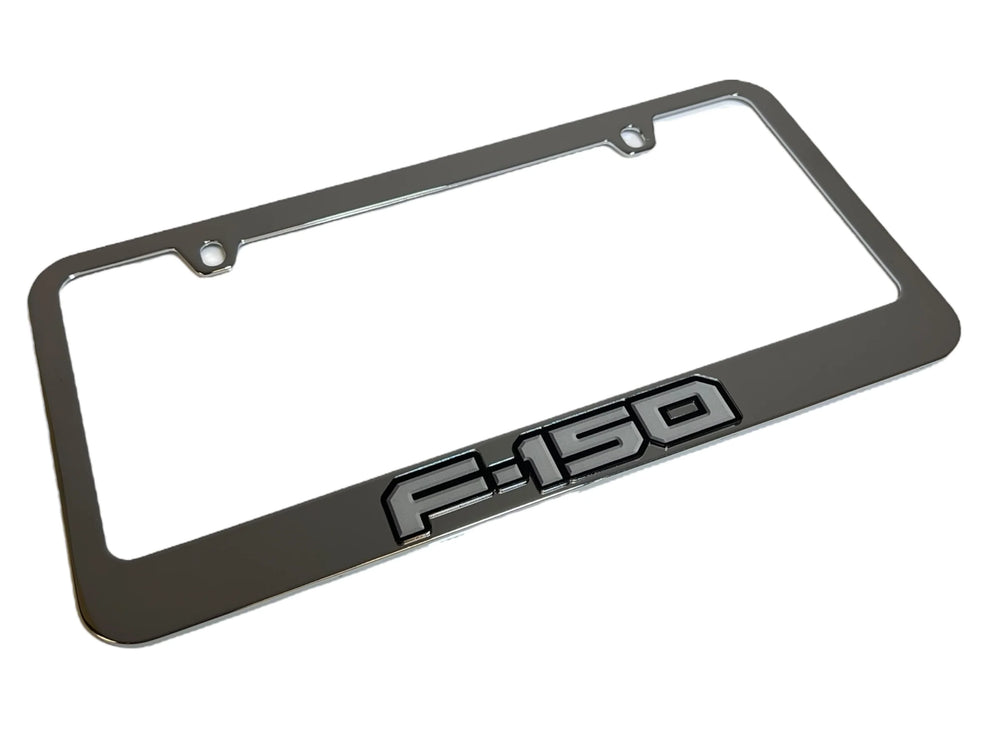 21C F150 CHROME LICENSE PLATE FRAME