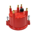 CAP 4 CYL BILLET RED