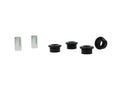 Control arm - lower inner and outer bushing 4 Bushings 2 Tubes Grease