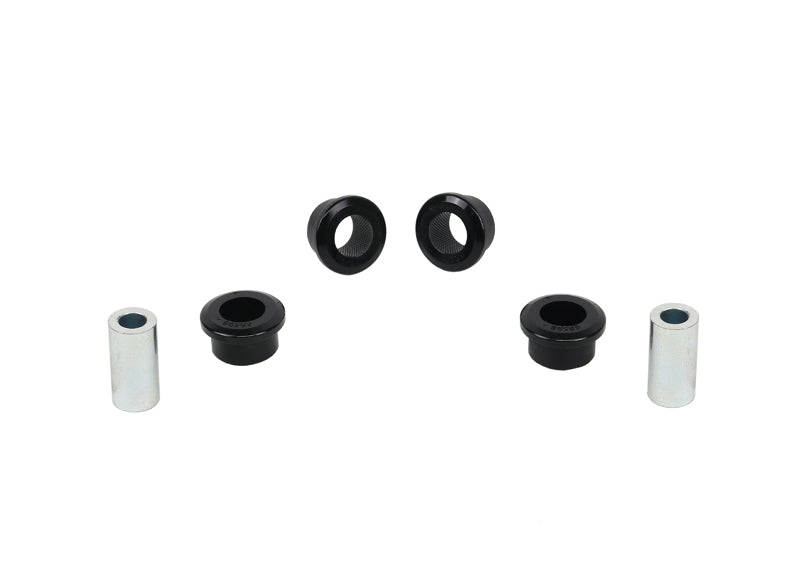 Control arm - lower inner and outer bushing 4 Bushings 2 Tubes Grease