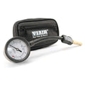 2.5IN TIRE GAUGE W/HOSE (0 TO 15 PSI WITH STORAGE POUCH)